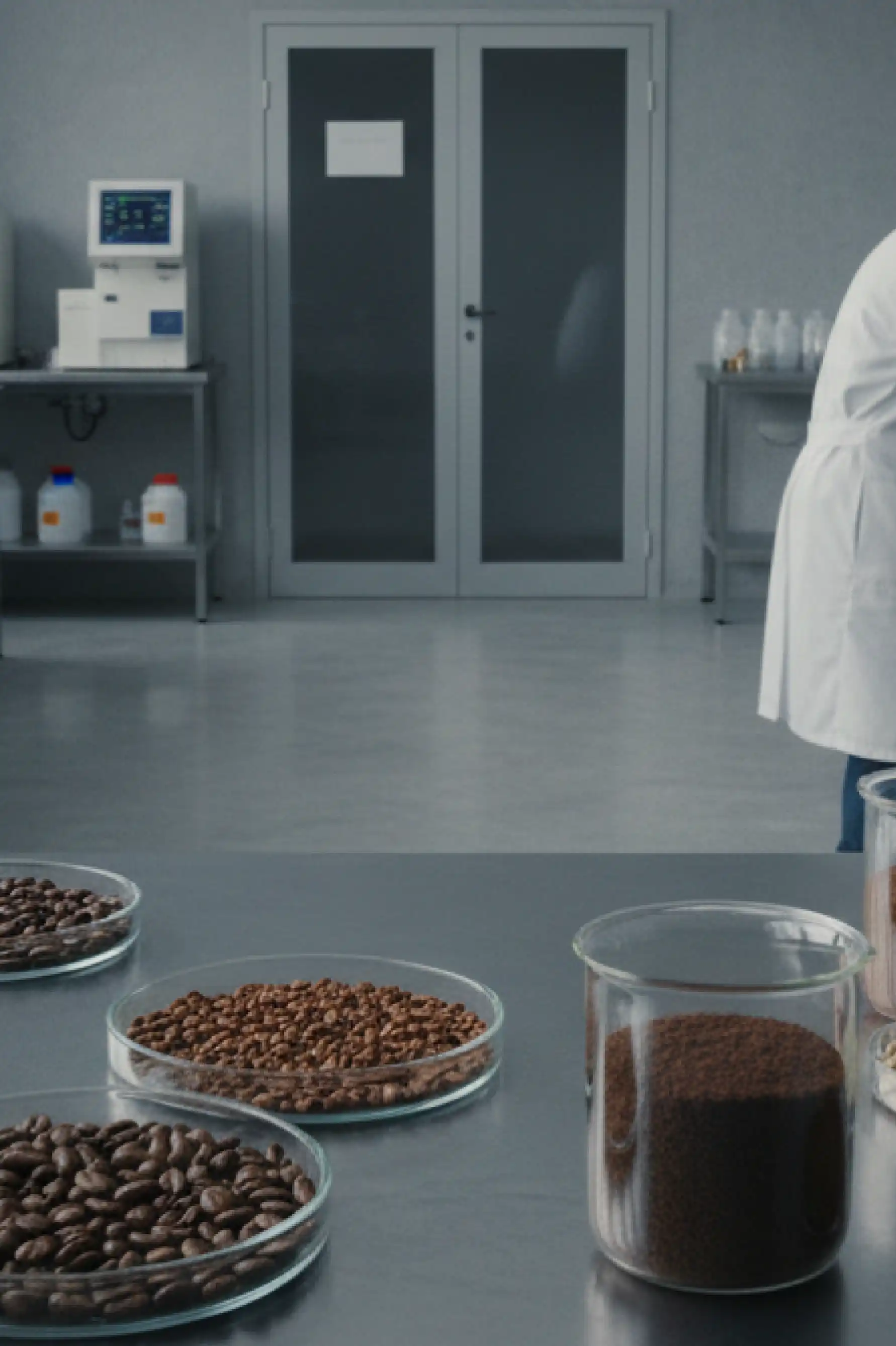 Control de calidad en café soluble
